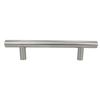10 X Furniture Handle Railing 96 Mm Silver