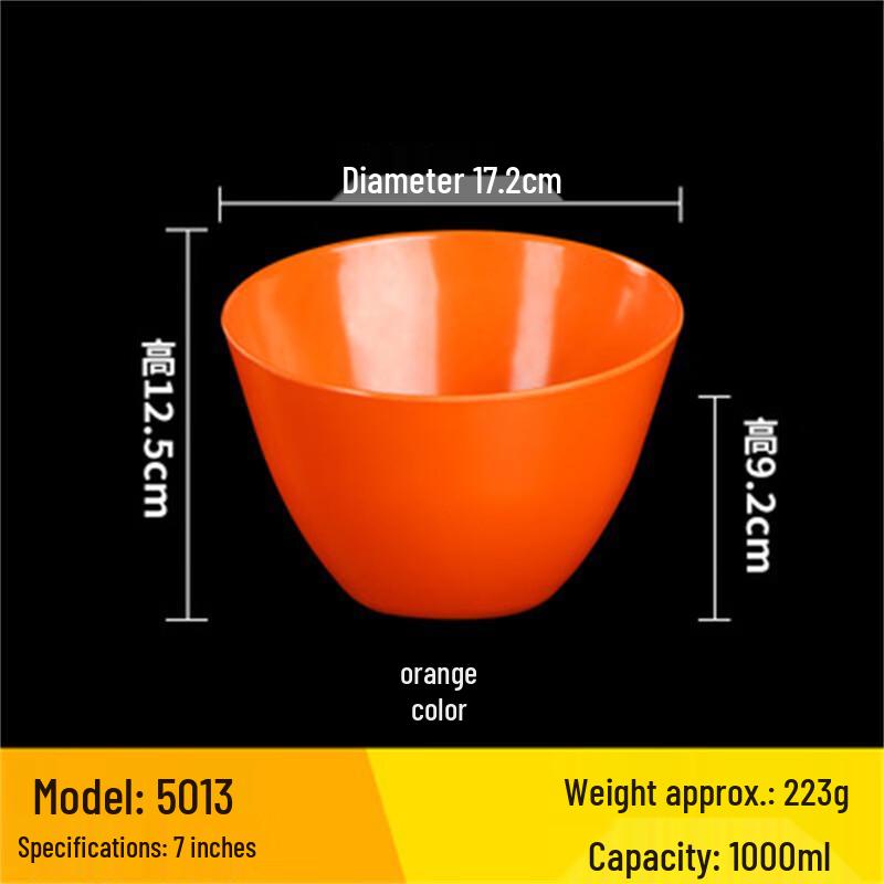 Наклонная сервировочная миска из меламина