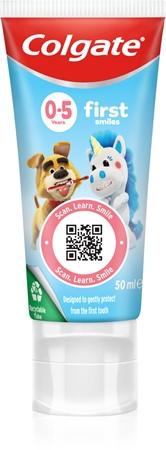 

Colgate First Smiles 0-5 children s toothpaste TU прозрачный