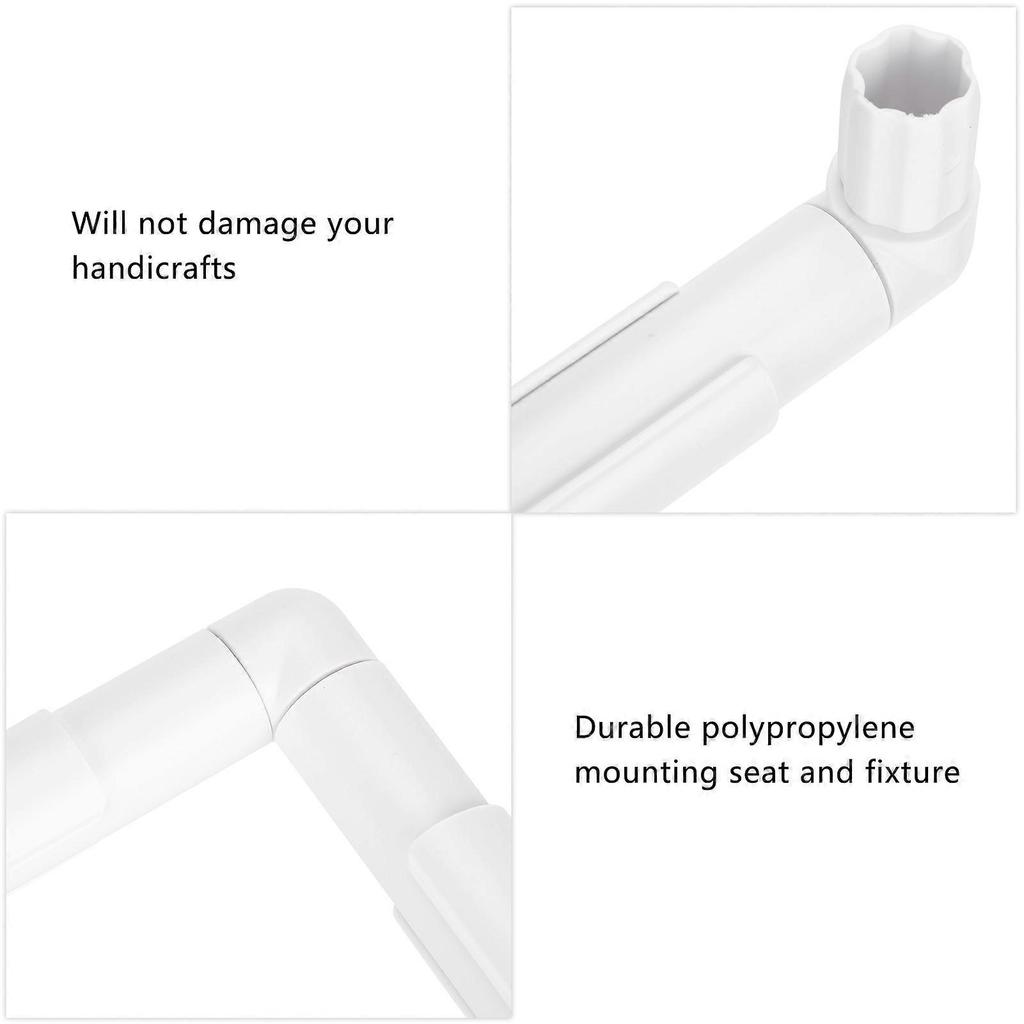 Embroidery Hoop Rectangle CrossStitch Tool Polypropylene Plastic Frame DIY Accessories 17in