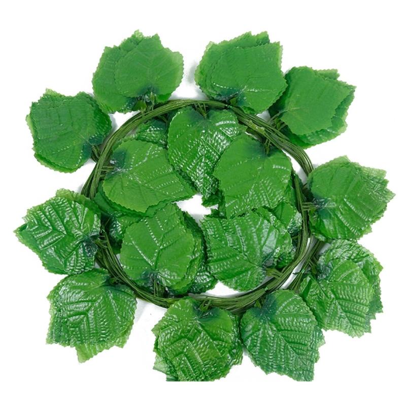 Silk Artificial Ivy Rattan Leaf Garland Plant Vine Home Wedding Bathroom Decoration Garden Festival Party Decor