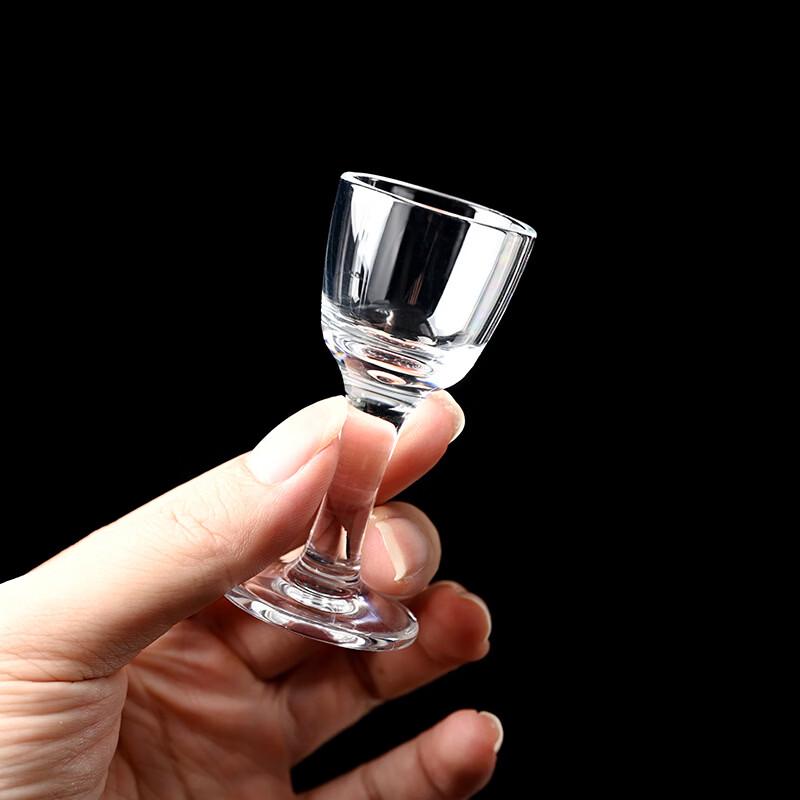 OLOEY Acrylic High-Foot Cocktail Shot Glasses