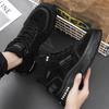 Fashion Autumn Men's Shoes New Breathable High Top Workwear Shoes Retro Men's Thick Soled Non Slip Casual Lace Up Sport Short Boots