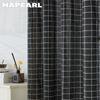 1PC NAPEARL Semi Blackout Simple and Versatile Tassel Edge Decoration Black Color Curtain for Windows Balcony Living Room and Bedroom Home Decor