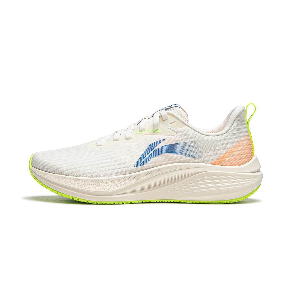 New LiNing Red Hare 7 Cushioning Abrasion Resistant Lightweight Low Top Training Racing Running Shoes Women's Ecru ARPV024-5