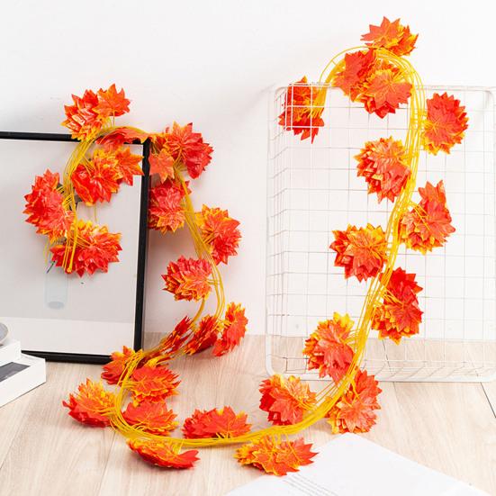 Artificial Ivy Garlands 90.5 Inch Realistic Faux Vine with Leaves Fake Hanging Plants Decoration for Bedroom Indoor Outdoor Garden Wall Decor