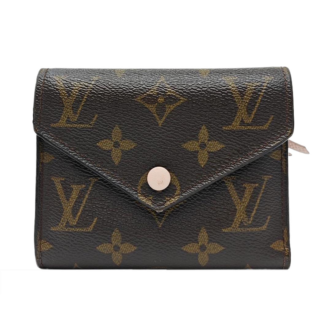[Pre-Owned] Louis Vuitton Victorine Wallet `Brown