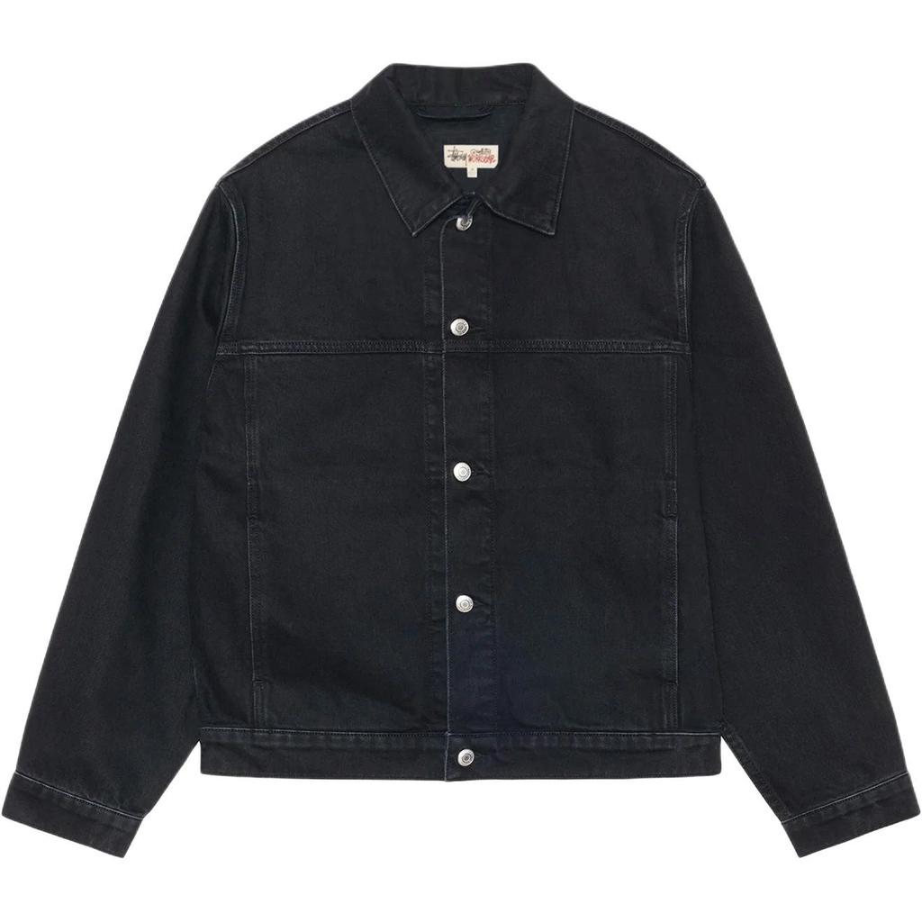 Stussy Summer Denim Collection TRUCKER JACKET DENIM Jacket Unisex 115781