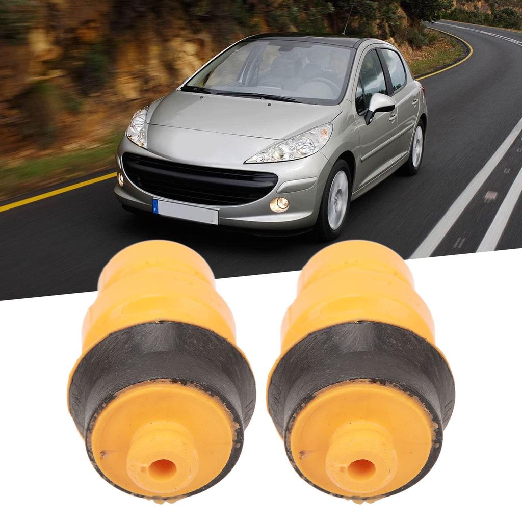 Rear Axle Bumper, 2pcs 516680 Suspension Control Arm Bumper Rubber Suspension Shock Absorber Mount