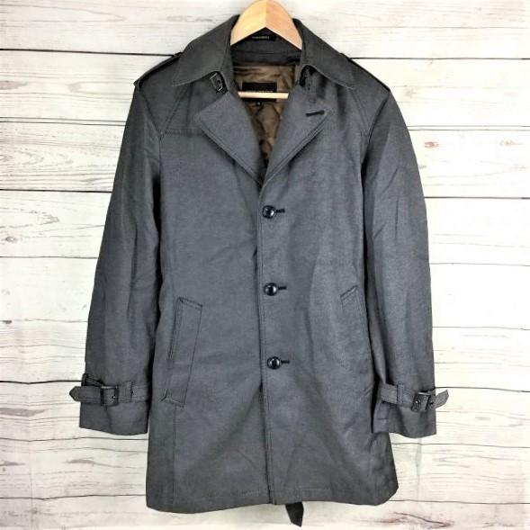 

HIGH STREET Padded Liner Trench Coat Belted Gray M
