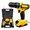 Cordless Industrial Grade Double Speed Hand Drill with Lithium Battery for Various Applications