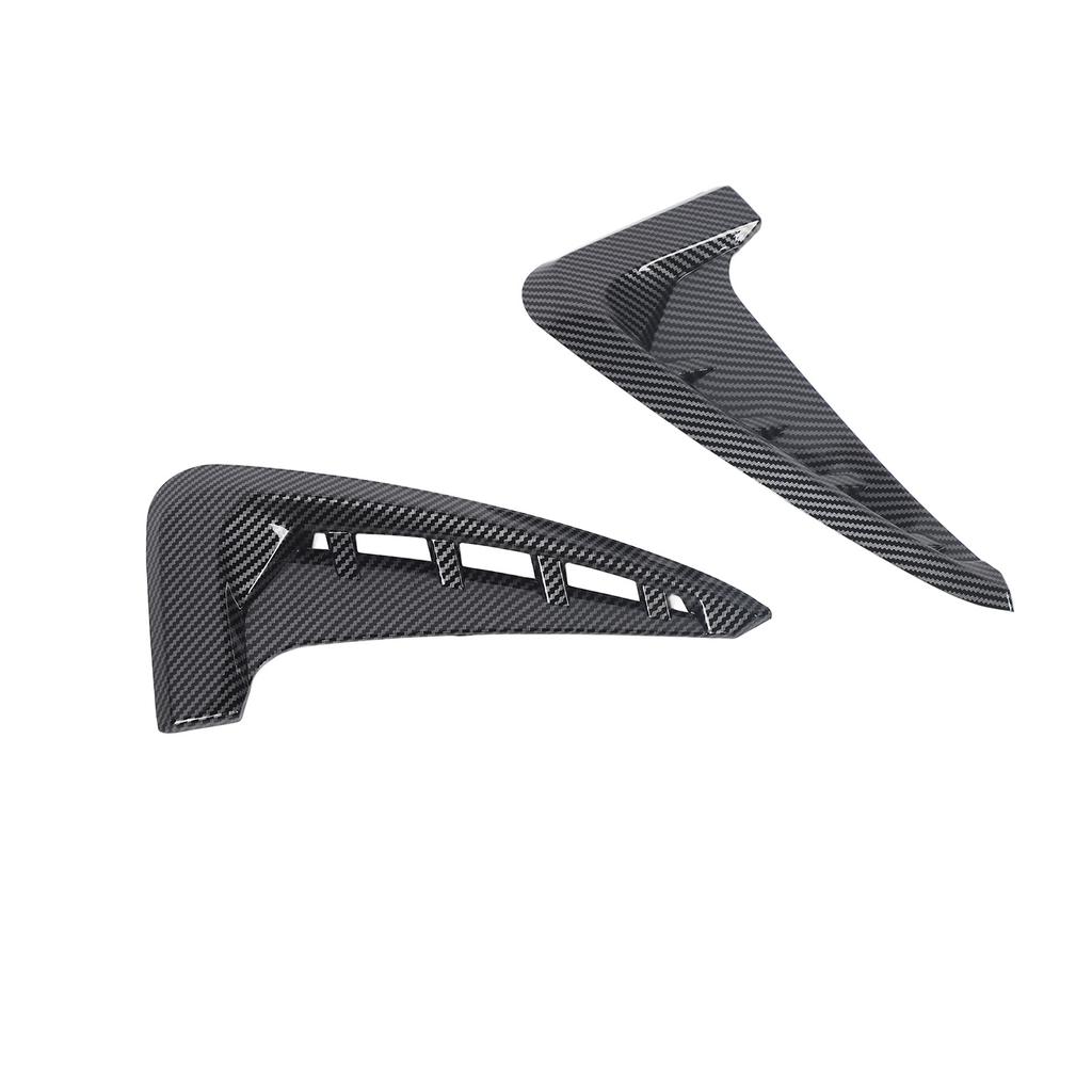 2PCS Car Front Side Vent Cover Decorative Gills Side Wing Vent Trim for X5 F15 M Sport 2014 to 2018
