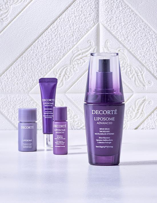 Decorte Liposome Advanced Repair Serum 50ml Set  +3 Liposome Samples
