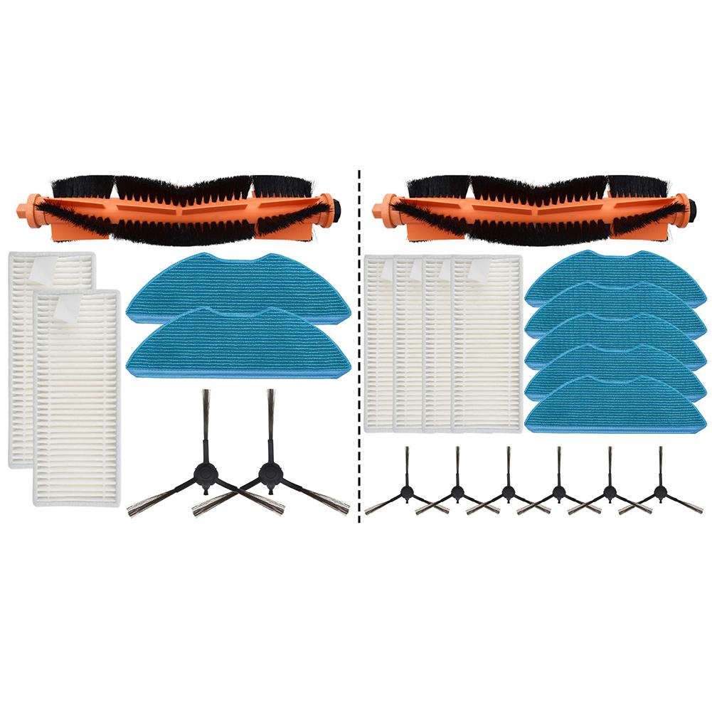 Main Brush with Filters and Mop Cloths for Efficient Home Cleaning