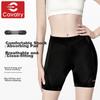 Women's Cycling Shorts with Silicone Foam Padded Seat, Mountain And Road Bike Riding Gear, Black S