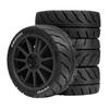 Remote Control Model Rubber Car Supplies Beadlock Wheel Mud Terrain Tires Set Wheel Tires Detachable Fine Car Parts