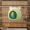 Cartoon Bird Breeding Nest Pig Shape Plastic Hanging Hamster House Bite Resistant Wear-resistant Birdcage Nest Garden Decor