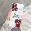 Marble Pattern Phone Case For Samsung Galaxy A11 A 11 M11 Protective Cover Case Pink Silicone Soft Funda For Samsung M14 M15 M23