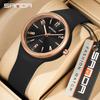 SANDA Fashion Quartz Watch Men's and Women's Simple Large Dial 3ATM Waterproof Lightweight Luminous Display Student Watch 6295