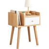 Nordic Simple Bedside Cabinet Modern Bedside Storage Cabinet Mini Storage Shelf Bookcase Cabinet Bedside Table