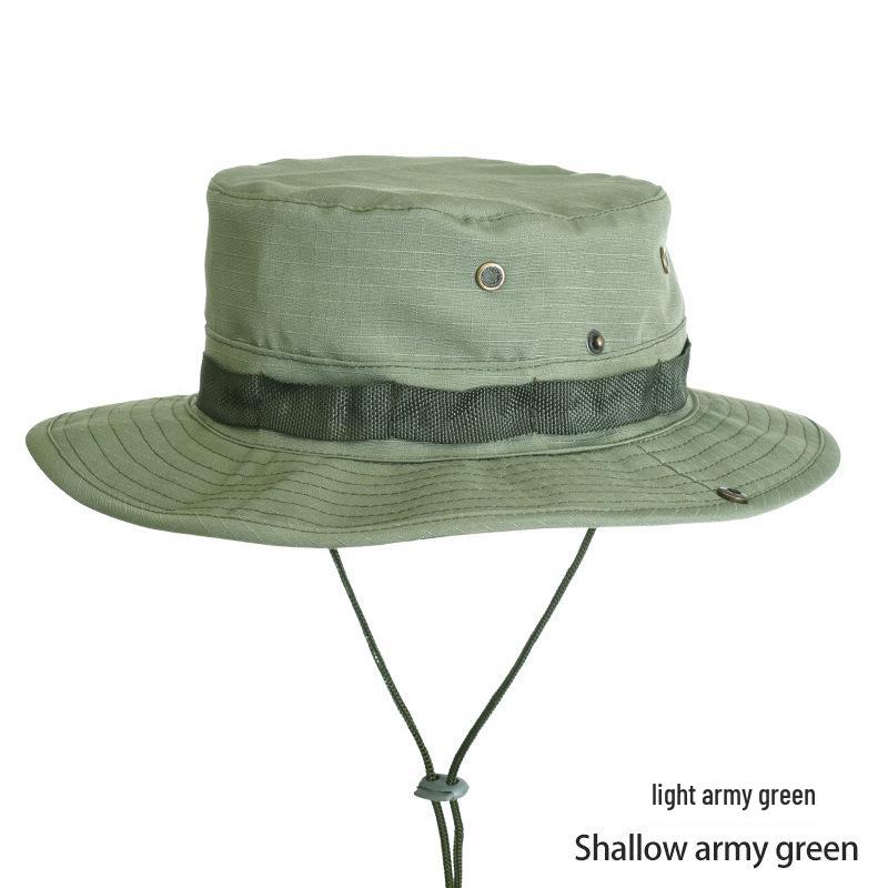 Benny Fischerhut mit breiter Krempe, Camouflage - Atmungsaktiv, Sonnenschutz, Outdoor- & Wander-tauglich.