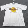 Hard Rock Cafe St Maarten Shirt Mens 44 White Tourist Logo Graphic Tee Crewneck Unisex T-Shirt