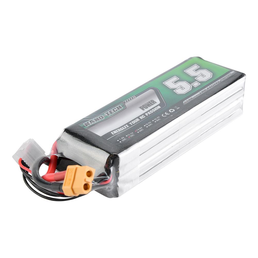 Airtonk POWER 5500mAh 14.8V 35C XT60 Plug LiPo Battery for RC CarAirplaneBoat