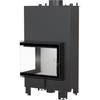 Water Heating Fireplace KRATKI MBZ Left 13 kW Ø 200 Self Closing Door