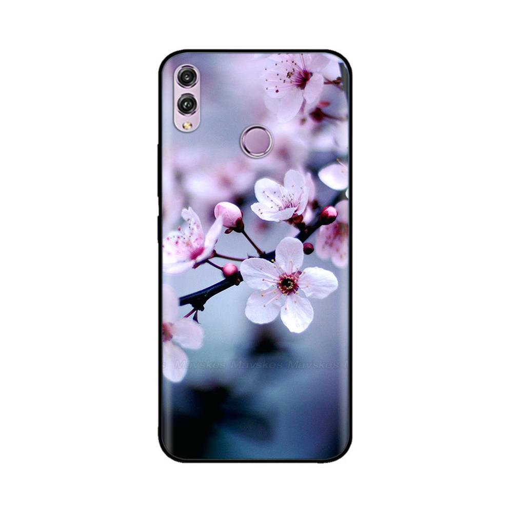 For Huawei Honor 8X Case Silicon Soft TPU Cartoon Painted Back Cover Phone Case for Huawei Honor 8X 8 X Honor8x Cases Bumper