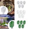 5Pcs Aquarium Plant Holder Aquatic Plant Mesh Net Pots Hangers Sturdy Basket Water Plants Holders for Garden Landscape Pond