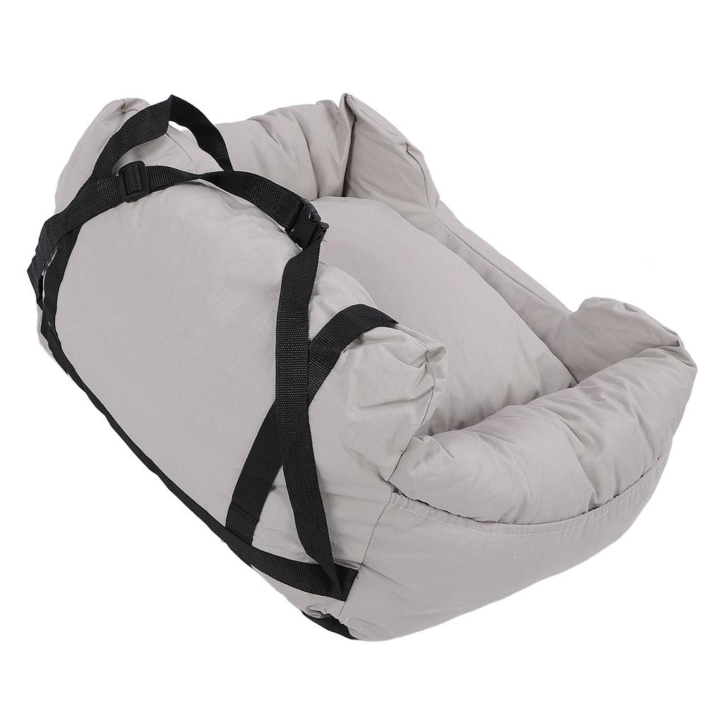 Dog Car Seat Removable Washable Portable Antislip Pet Car Bed for Small Medium Dogs Cats