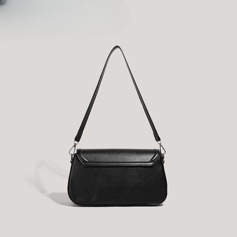 Niche Design Commuter French Underarm Bag Women's Textured Baguette Bag All-in-one Crossbody Bag