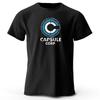 Capsule Corp Cotton Funny Printing Japan Anime Men T Shirt Tee Summer Streetwear Tops Fashion Brand Tshirt Clothing
