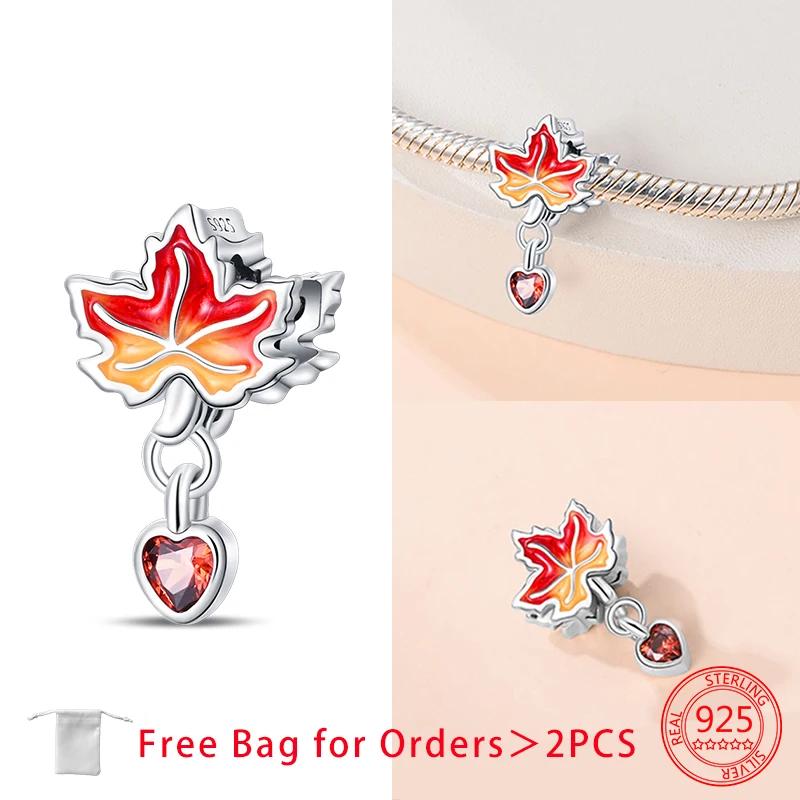 Original Copper Fruit Series Banana Watermelon Cherry Strawberry Beads Charms Pendant Fit Bracelet Fine Jewelry Gifts Making