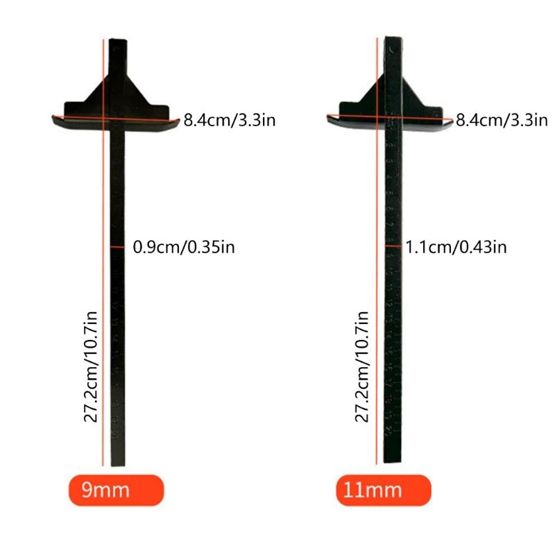Universal Cutter Adapter Circular Cutter Guide for Major Brands Offering 9mm 11mm Width Option for Versatilitys Applications