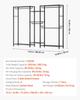 Clothing Garment Rack, Heavy Duty Closet Wardrobe, 7 Adjustable Tiers Clothes Racks with Steel Frame, 385.5 kg Load Capacity Clothes Rack with 4