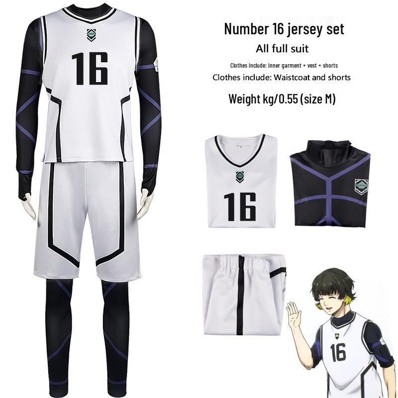 Blue Prison Costume: Nagi Cheng & Shilang Jie Anime Cosplay Set