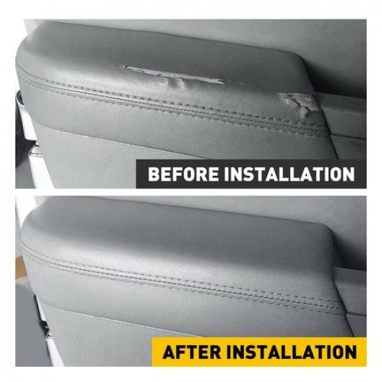 Front Door Panel Cover Armrest Leather Fit 2009-2015 Honda Pilot Car Accessories