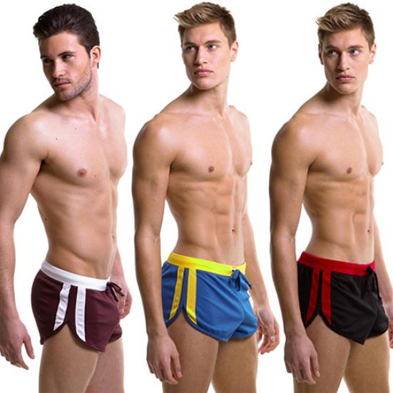 Männer Mode Schwimmen Bademode Badehose Sexy Surf Strand Tragen Sport Shorts Hosen