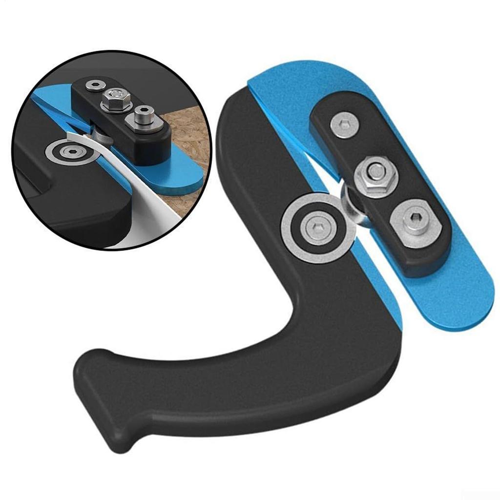 Edge Banding Cutter Woodworking Veneer Edge Trimmer Burr Scraper Woodworking Tools for Countertop Board Furniture Cabinet