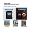 (Purple) Key Lock Box for Outside Wall Mount Combination Lockbox for House Keys - Key Hiders To Hide a Key Outside -Key Safe Storage Lock Box