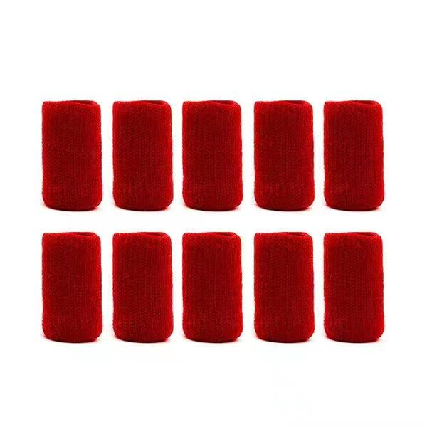 Copri dita elastico per sport, supporto per artrite, protezione delle dita, basket, pallavolo e altri sport, 10 o 5 pezzi
