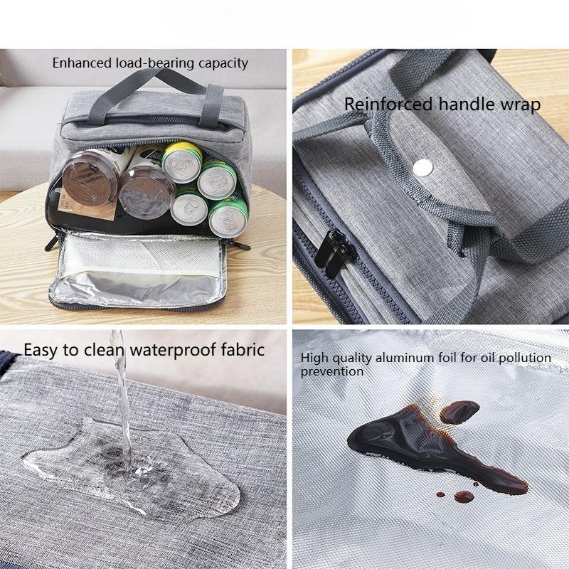 Picnic Insulation Bag, Portable Bento Bag, Bento Bag, Lunch Bag, Lunch Box, Insulation Bag