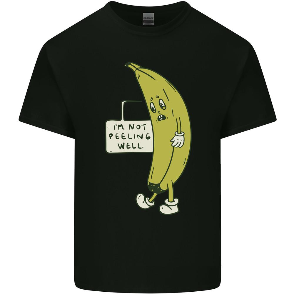 I m Not Peeling Well Funny Ill Banana Mens Light Cotton T-Shirt Unisex T-Shirt XL