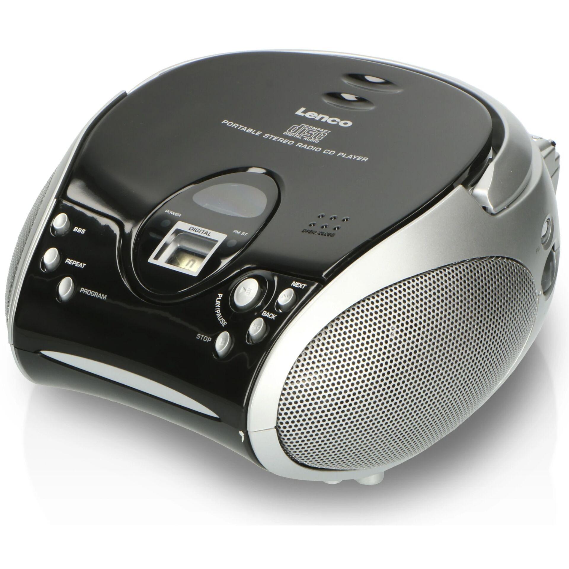 Lenco SCD-24 (FM, Bluetooth), Radio, Schwarz, Silber - Bild 6