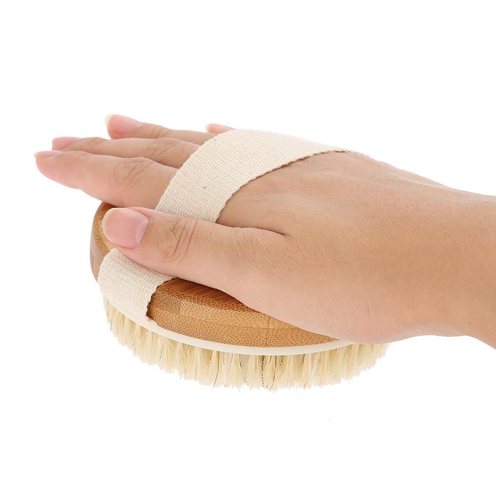 Körpermassagebürste Baden Duschen Entfernung abgestorbener Haut Entgiftung Waschen Schrubber