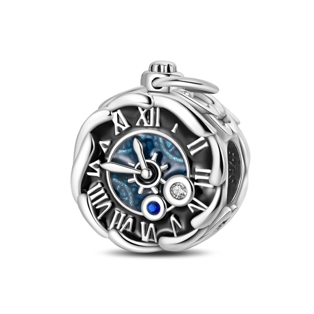 925 Silver Charms DIY Bracelet Beads Travel Camera Mailbox Heart Flower Graduation Gift for Women Fine Jewelry