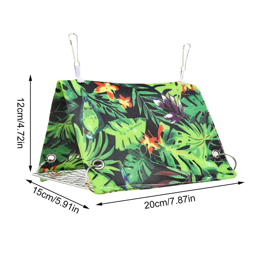 Bird Bed Bird House Parrot Nest Bed Summer House Perch Pet Supplies Parakeet Cage Accessories For Lovebird Finch Macaw Cockatiel