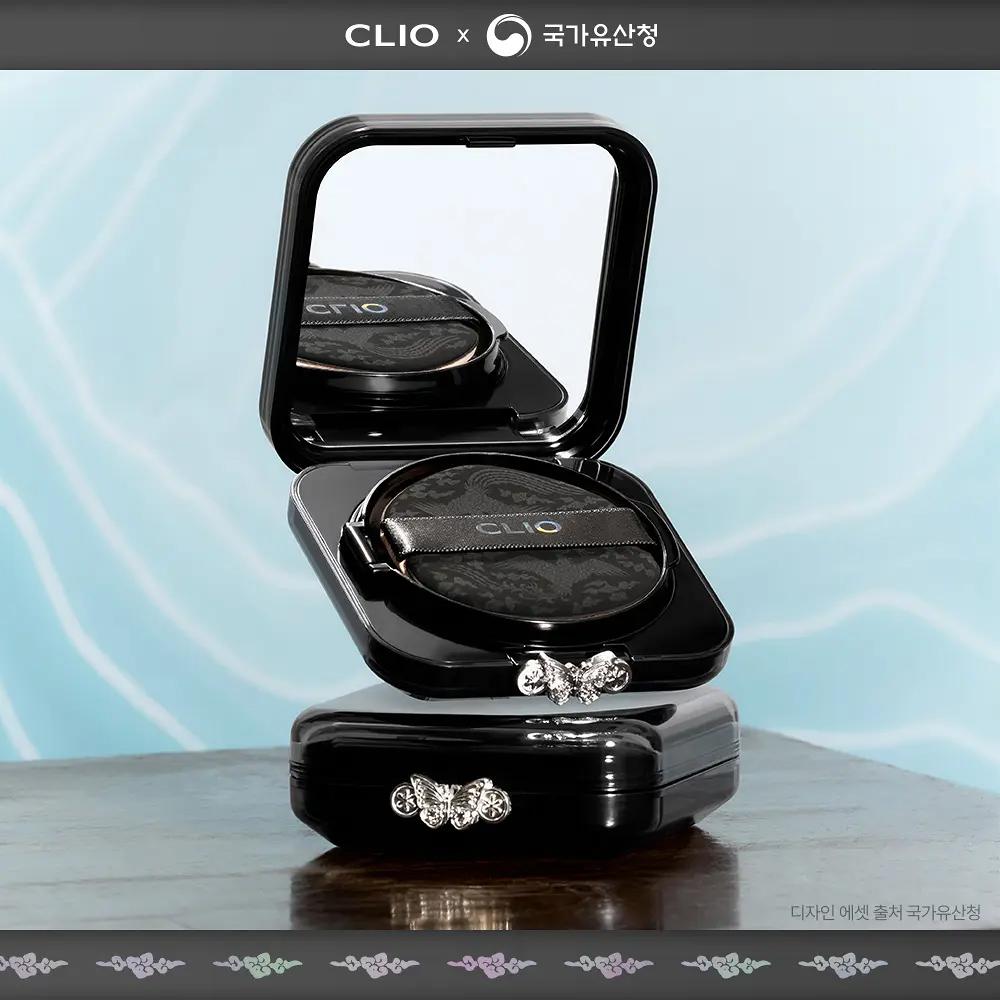 [Edición Real] Set de Base de Maquillaje Cushion CLIO Kill Cover Founwear (+Recarga + Amuleto de Patrón Real) Lino 21N