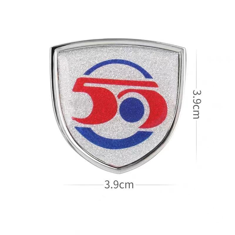 Car Decal Sticker Accessories Alloy Badge Paste Shield Styling Cover Universal For CooperS One F54 F55 F56 F60 R55 R56 R60